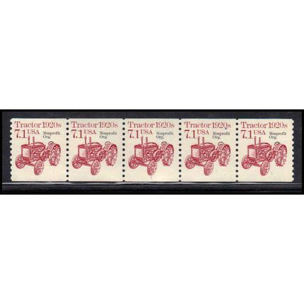 2127a 7.1c Tractor Very Fine MNH Dry Gum PNC 1/5 X0744