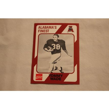Tommy Wade 1989 Collegiate Collection Alabama's Finest NO. 375