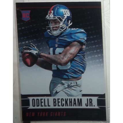 2014 Panini Rookies & Stars ODELL BECKHAM JR (Giants) Rookie Card #176