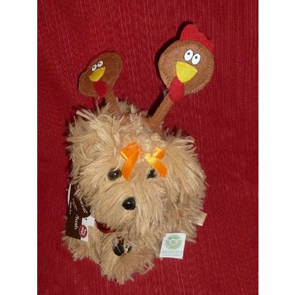 "THANKSGIVING MUSICAL FURRY DOG DANCES AND PLAYS CELEBRATION by KOOL & THE GANG"