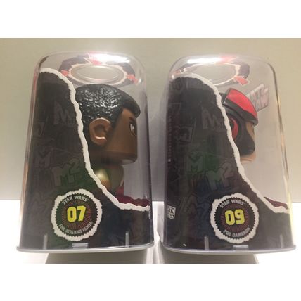 2 New Star Wars Mighty Muggs Figures - Poe Dameron & Finn