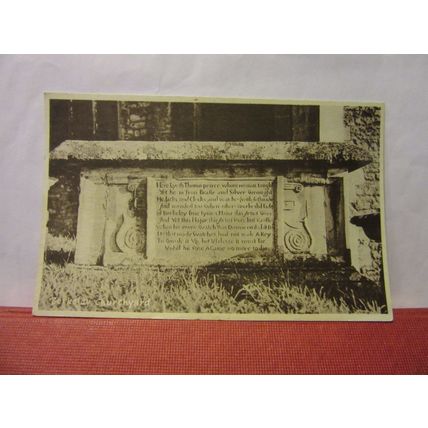 BERKELEY CHURCHYARD, GLOUCESTERSHIRE. unused vintage postcard /