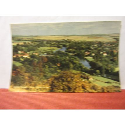 from STREATLEY HILL , RIVER THAMES, BERKSHIRE unused postcard by J. Salmon =