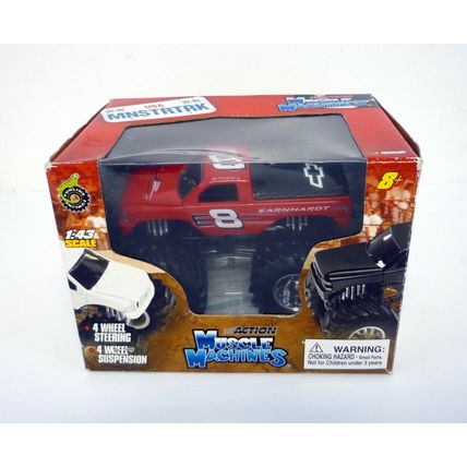 Action Muscle Machines Monster Truck Funline Red Die-Cast Dale Earnhardt #8 2004