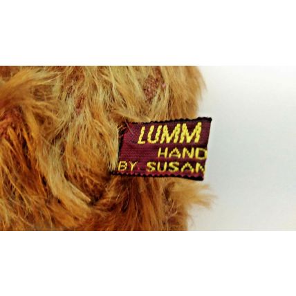 RARE COLLECTIBLE TEDDY BEAR UNIQUE LIMITED EDITION OF JUST ONE BY LUMM BEARS.