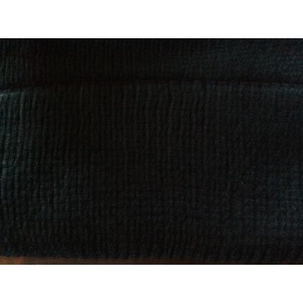 Job Lot Of 12 Black Winter Watch Caps - Thick Knitted Beanie Warm Outdoor Hat