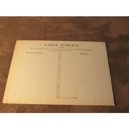 Early Gaumet Postcard - Doullens - L'Hotel De Ville, Somme France