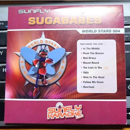 Sunfly Karaoke World Stars CDG Disc 004 Sugarbabes Rare Cdg
