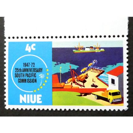 NIUE 1972 Commission 4c SG170 Unmounted Mint
