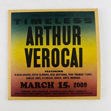 Arthur Verocai - Mochilla Presents Timeless PROMO DVD