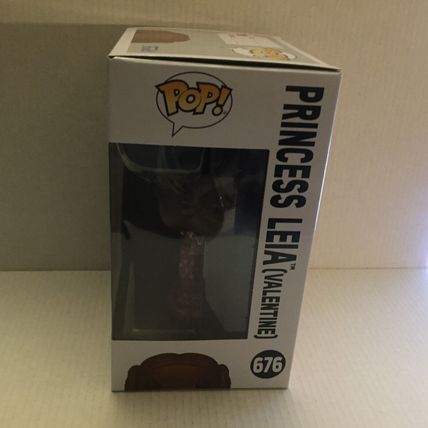 NEW Star Wars Chocolate Princess Leia Valentine Funko Pop Figure #676