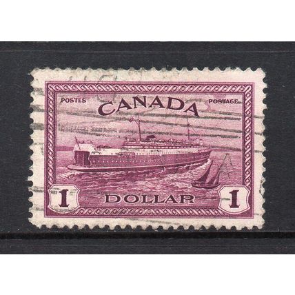 Canada - 1946-47 - $1 Purple (sg406) Used