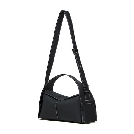 Women Genuine Leather Handbag Black