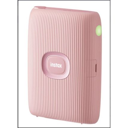 Fujifilm INSTAX Mini Link 2 Smartphone Printer Bundle + 10-Pack Film, Pink