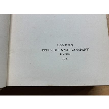 1921 1ST EDITION "DOMESDAY BOOK" EDGAR LEE MASTERS POETRY ANTIQUE BOOK (P4)