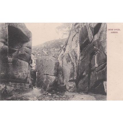 EC93 DINNET - BURN O'VAT. PRINTED POSTCARD