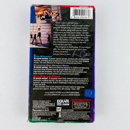 CHER Fitness - A New Attitude Aerobic Workout VHS Video Tape