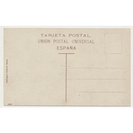Tenerife. Iglesia Concepcion, Laguna early 20th C. RPPC Spain Nobrega 4369