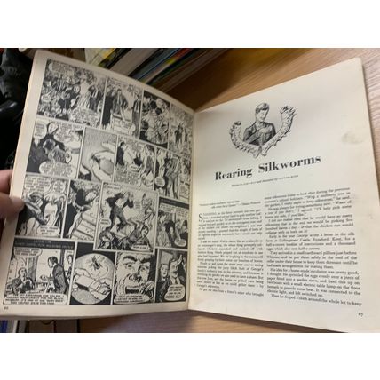 1ST ISSUE!! 1951 "EAGLE ANNUAL NUMBER 1" DAN DARE ILLUSTRATED HARDBACK BOOK (P5)