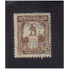 1923 canada newfoundland 3c f/u sgnf151