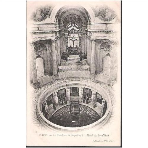 Paris, France - Tomb of Napoleon I, Hotel des Invalides - postcard c.1905