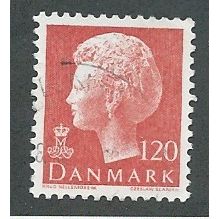 DEN 1974 120o 'QUEEN MARGRETHE' FINE USED (EBID42-992)