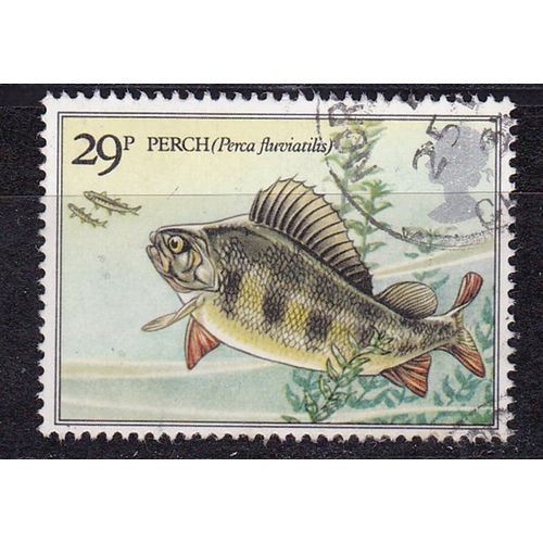 GB 1983 BRITISH RIVER FISH 29p PERCH USED SG1210