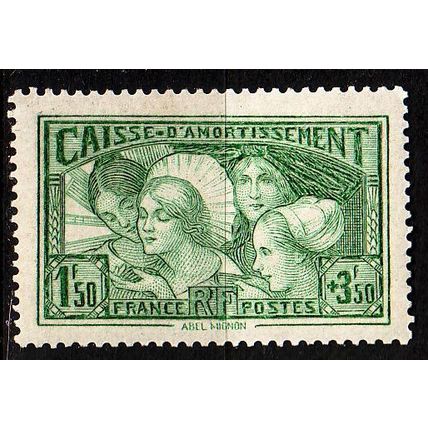 FRANKREICH FRANCE [1931] MiNr 0261 ( */mh )