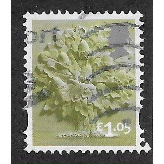 ENGLAND £1.05 'ENGLISH OAK' (EN36) FINE USED (EBID66-493)
