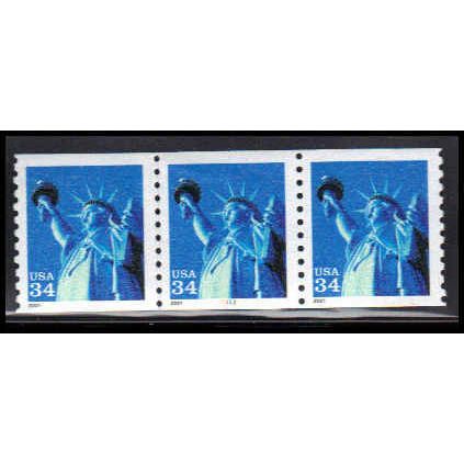 3476v 34c Statue of Liberty Very Fine MNH PNC 1111/3 #on# PA3764