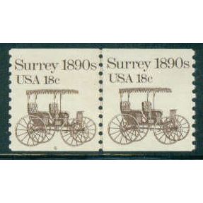 1907 18c Surrey Very Fine MNH Dry Gum CNP Left 6 A02163