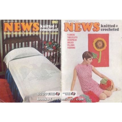 News knitted & crocheted, Star Book 212