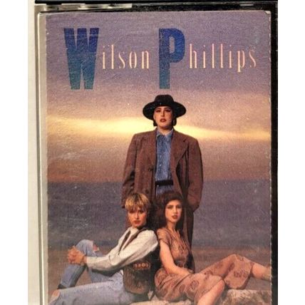 1990 Wilson Phillips Self-Titled Cassette Tape (F7)