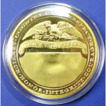 US Army, Military Police. Challenge Coin. 1.50". 65b.