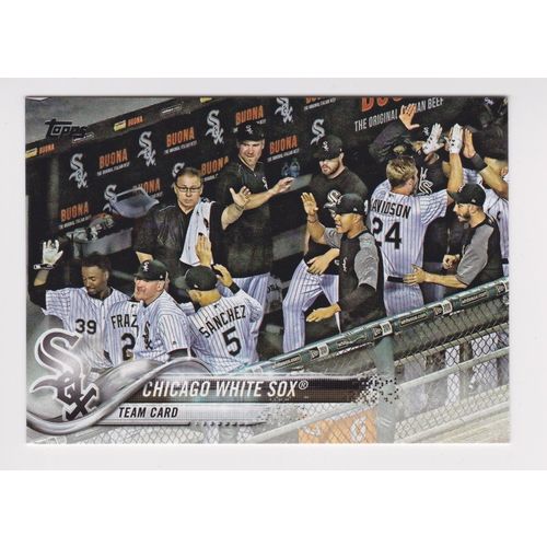 2018 Topps Chicago White Sox team set with updates -24 cards