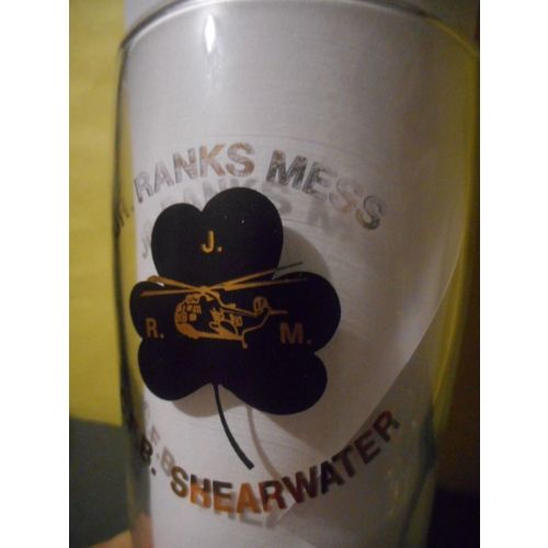 Canadian Forces Base Shearwater,Jr Mess Nova Scotia Drink Glasses,Helicopter