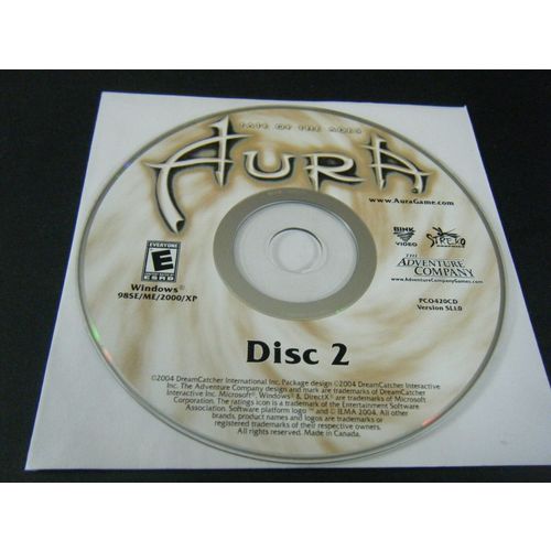 Aura: Fate of the Ages (PC, 2004) - Disc 2 Only!!!