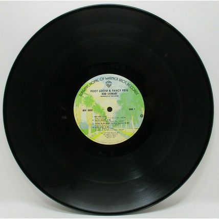 Rod Stewart - Foot Loose & Fancy Free - 1977 Vinyl 12'' Lp. Pop Rock Record (P3)