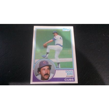 1983 Topps Card # 759 Doug Bird Excellent (5) Chicago Cubs