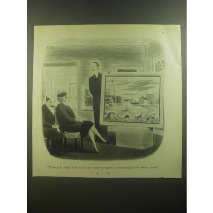 1946 Cartoon by Richard Taylor - Perhaps I should have told you