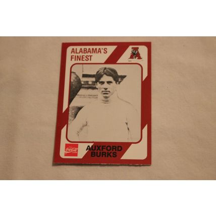 Auxford Burks 1989 Collegiate Collection Alabama's Finest NO. 424