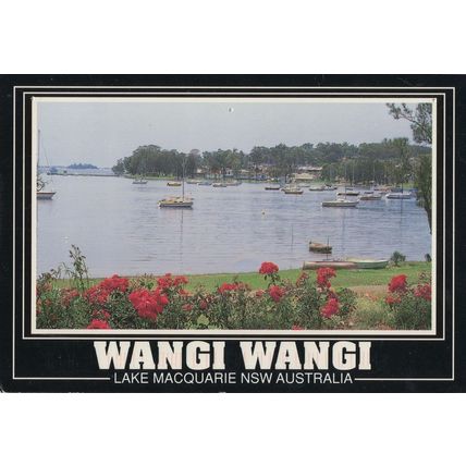 Wangi Wangi Lake Macquarie NSW Australia Postcard