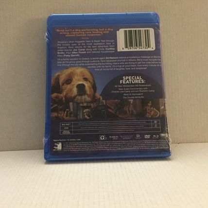 NEW For the Love of Benji Blu-Ray Sealed