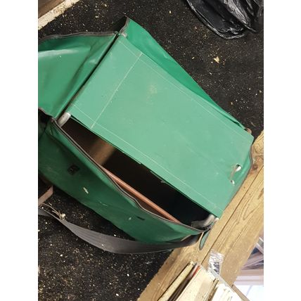 vintage match fishing seat and back carrying frame, think Efgeeco?