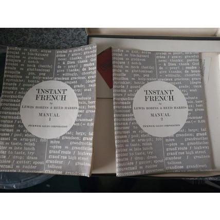 Instant French boxed set (2 vinyl LPs) with booklets - IL201 - Rainbow Records