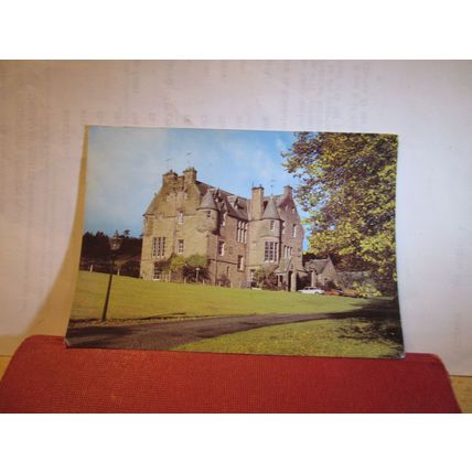 CRINGLETIE HOUSE HOTEL, PEEBLES, Borders, SCOTLAND used postcard 1978 pm =