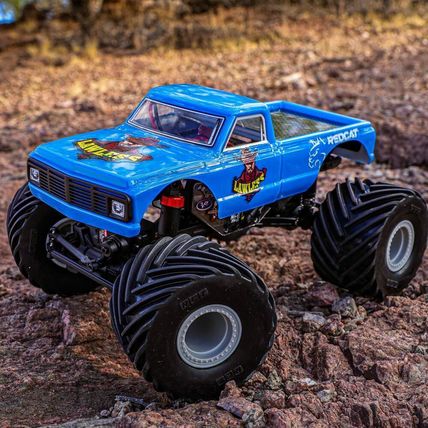 Redcat MT-18 4X4 1/18 Scale Brushed Electric RC Monster Truck Lawless livery
