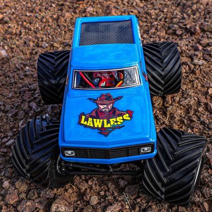Redcat MT-18 4X4 1/18 Scale Brushed Electric RC Monster Truck Lawless livery