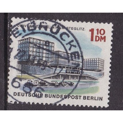 Berlin 1966 University Clinic Steglitz 1DM.10 Fine Used SG B276 VGC