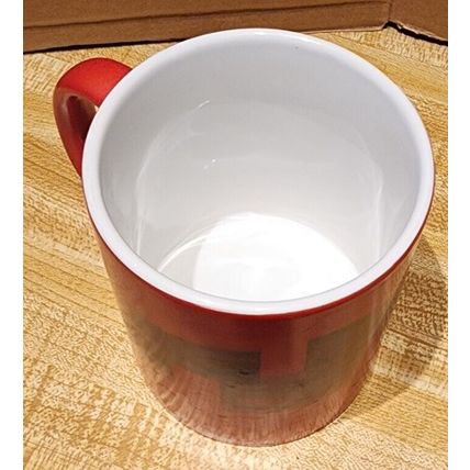 Red Color Changing Coffee Mug From Loh & Loh Construction Singapore